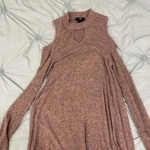 IZ Byer juniors Fuzzy fit &flair sweater dress
